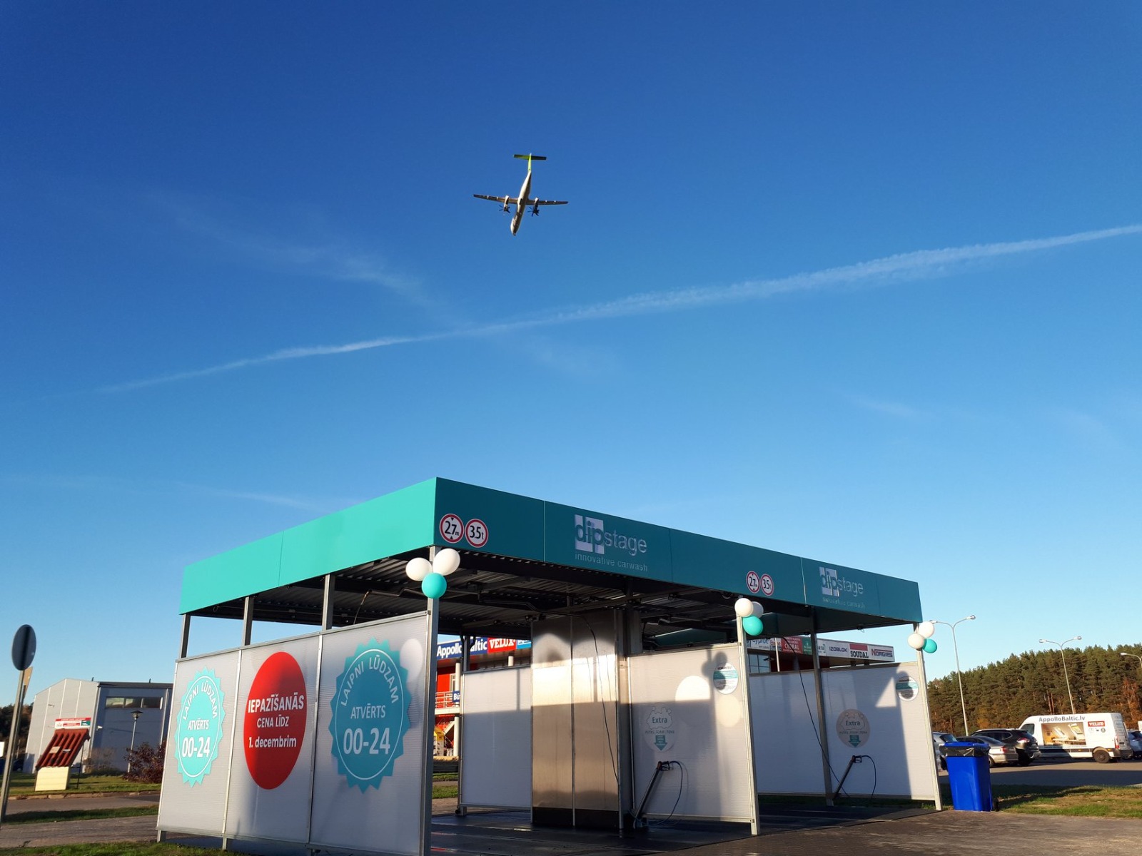 DIPSTAGE pašapkalpošanās automazgātava  Mārupes nov.,  Ezīši 